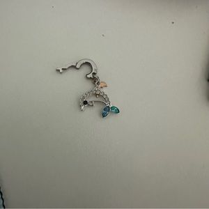 Swarovski charm-dolphin